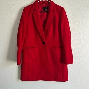 Banana Republic red coat